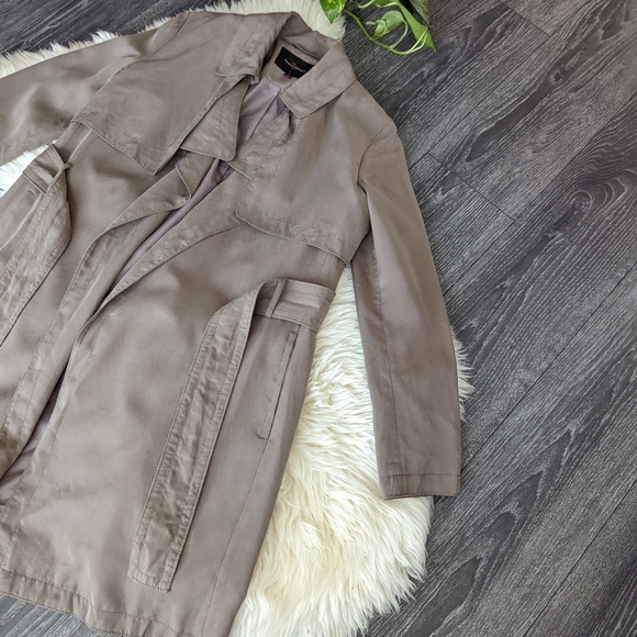 BANANA REPUBLIC - Soft Trench Coat - Picture 5 of 14